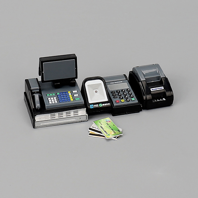 Toy Cash Register - 【F】Bebek Evi Mini Süpermarket Kasa POS