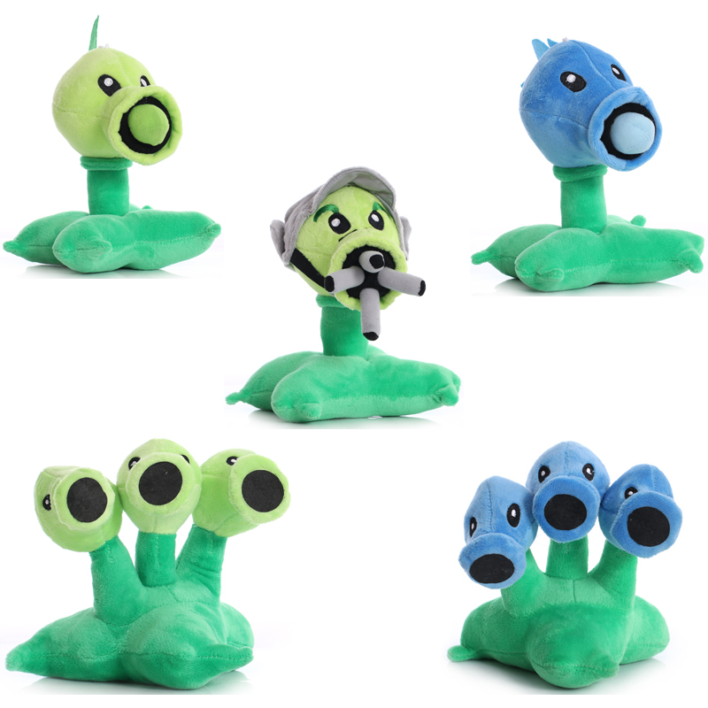 Kids Zombie Toys - 18 cm Bitkiler vs Zombiler Peashooter