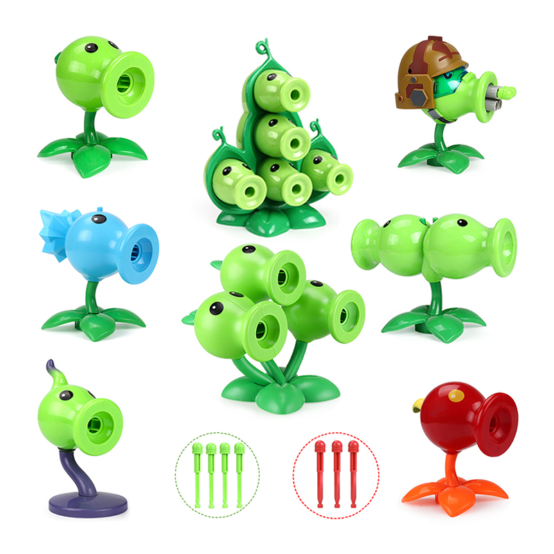 Kids Zombie Toys - 1 adet Bitkiler vs. Zombiler 2
