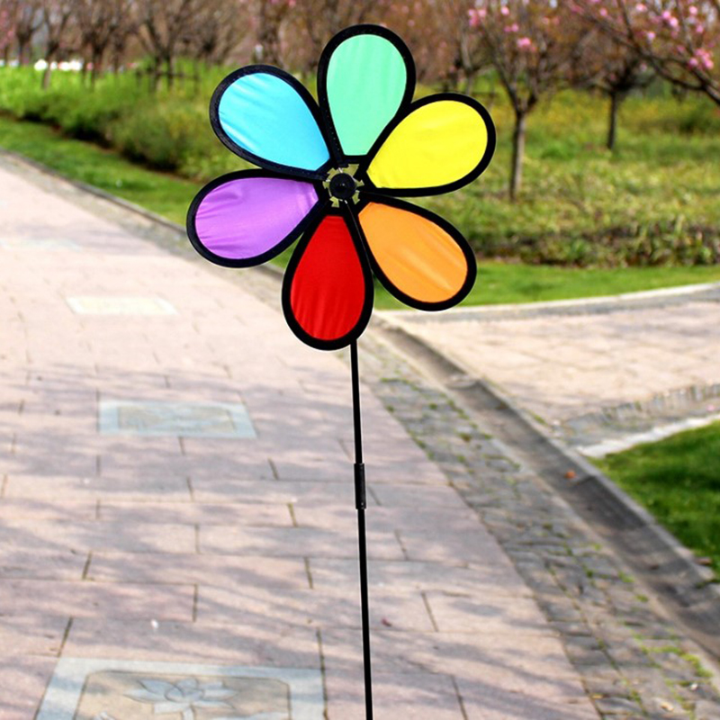 【M】1 Adet Renkli Yel Değirmeni - Kids Yard Toys incelemesi ve fiyatı