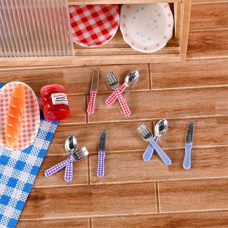 3 takım Dollhouse Minyatür Mut - Kids Toys Kitchen Set incelemesi ve fiyatı