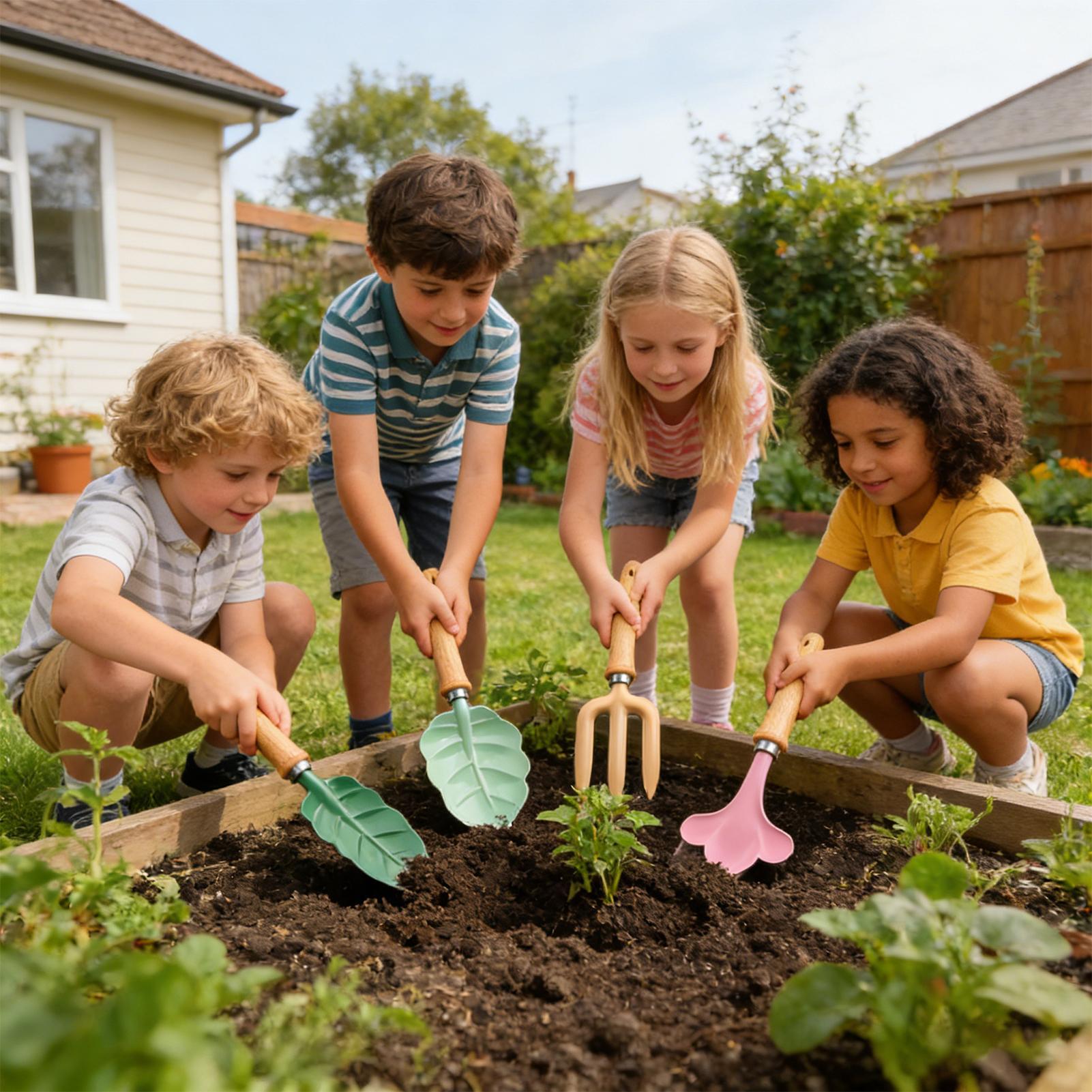 Çocuklar için bahçe seti 4 par - Kids Yard Toys incelemesi ve fiyatı
