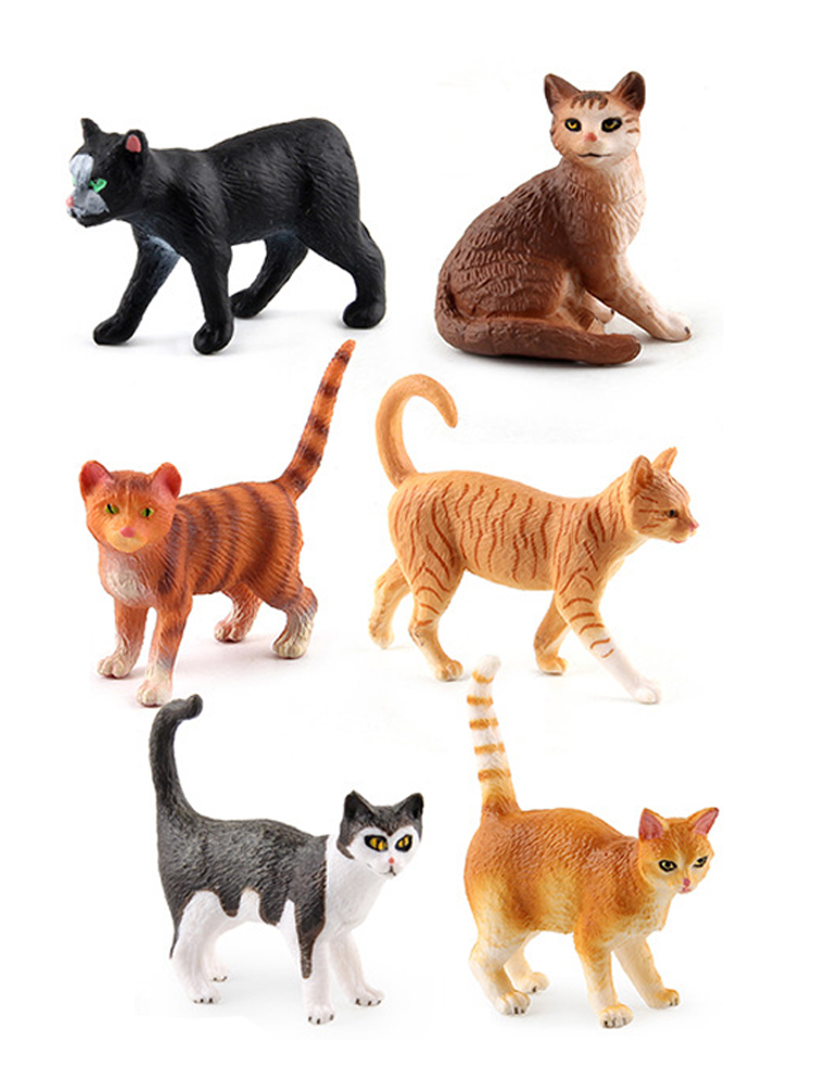 Gerçekçi Plastik Kedi Figürler - Kids Toys Reviews incelemesi ve fiyatı